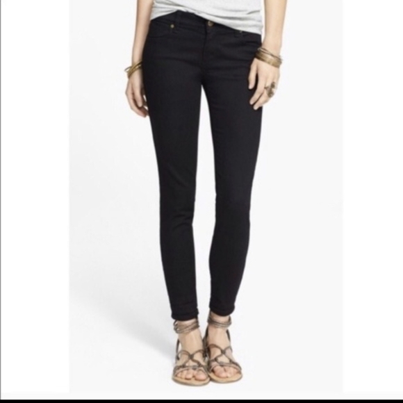 Free People Denim - Free people black skinny jeans